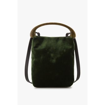 드리스반노튼 마이크로 벨루어 핸드백 3215370002000