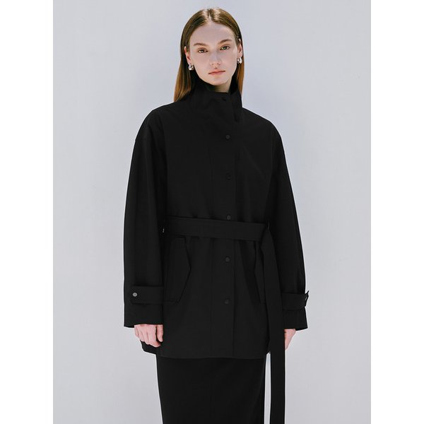 Half-neck Trench Jumper_2color