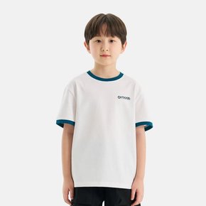 링거 백 그래픽 반팔 티셔츠 (오프 화이트) OD262ISS13_OWH