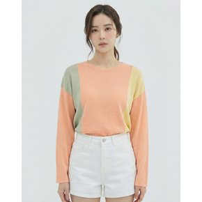 컬러 블록배색 니트_VB25KTQ314Z