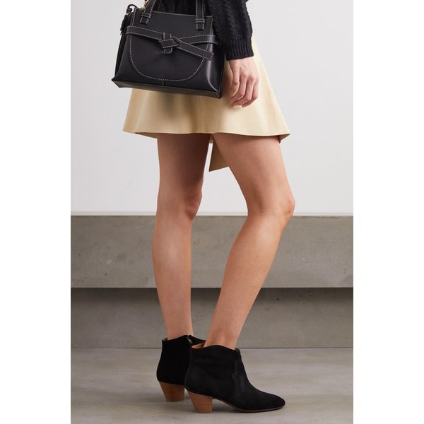 블랙 스웨이드 카우보이 부츠 17428787258949469