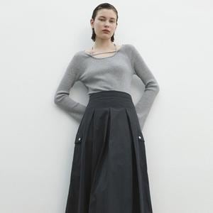 나인(Atelier Nain) 나인 LAUREN COTTON PLEATED SKIRT