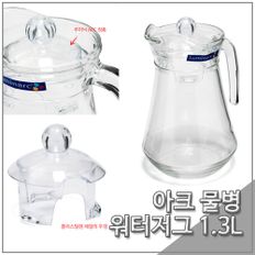 루미낙 아크 물병 1300ml 주방물병 유리물병 워터저그