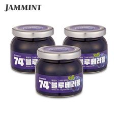 JAMMINT 74% 블루베리잼 165g 3병[34269572]