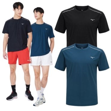 미즈노 24SS 공용 트리코트 반팔티셔츠 32YA412709 32YA412733 2C TRICOR SHORT SLEEVR 냉감소재