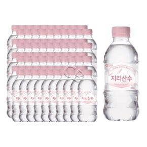 지리산수 핑크 생수 330ml 80병