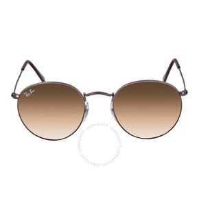4661926 Ray-Ban Round Flat Lenses Light Brown Gradient Uni Sunglasses