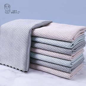 물자국없는 유리닦이 실크행주 10P 주방 세차청소용품