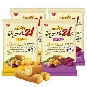 곡물그대로21 크리스피롤 혼합 12봉 1세트(오리지널6팩+자색고구마6팩)..[28344604]