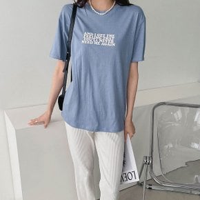 [모노치코] 니드 어게인 베이직 반팔 티셔츠  (P002090424)