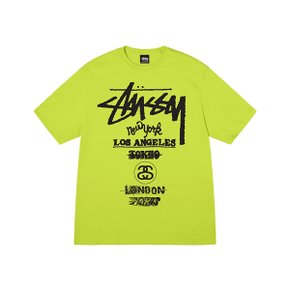 [해외] 스투시 TOUR TEE 라임