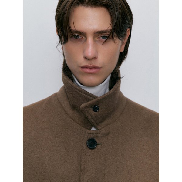 Short mac coat (beige)