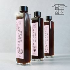 [바로배송] 하화숙 드레싱식초 3종세트 (딸기/포도/사과)