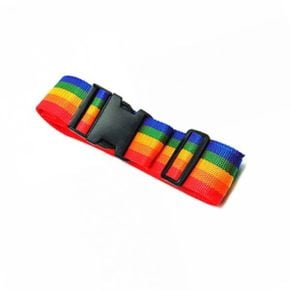 여행가방스트랩 케리어밴딩 레인보우 캐리어 벨트 가방밴딩 여행가방벨트 케리어안전벨트 캐리어락밴드