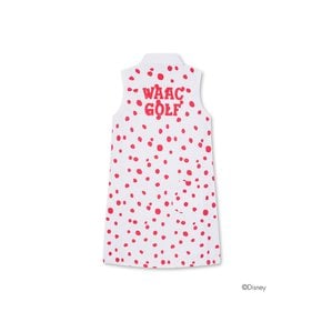 Women Dalmatian Pattern Polo Dress(WWTCX24313REX)