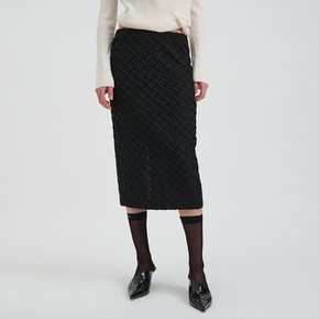 [SSG 단독] NET MIDI H SKIRT_2colors J242OSK324