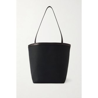 더로우 가죽 트리밍 트윌 토트백 46376663162885356