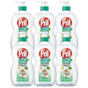 헨켈 프릴 베이킹소다 주방세제 - 그린허브 향 700ml 용기X6개
