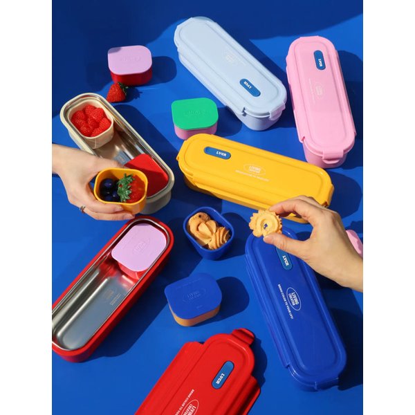 지켜롱 김밥용기 470ml (6colors) 런치박스 도시락 밀폐용기