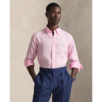 폴로 랄프 로렌 남성 클래식핏 리넨 셔츠(MNPOWOV16824167650)