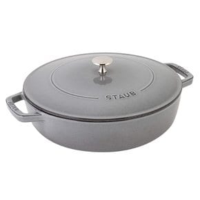 스타우브 Staub 블레이저- 소태빵 28cm 그래파이트그레- 12612818 I