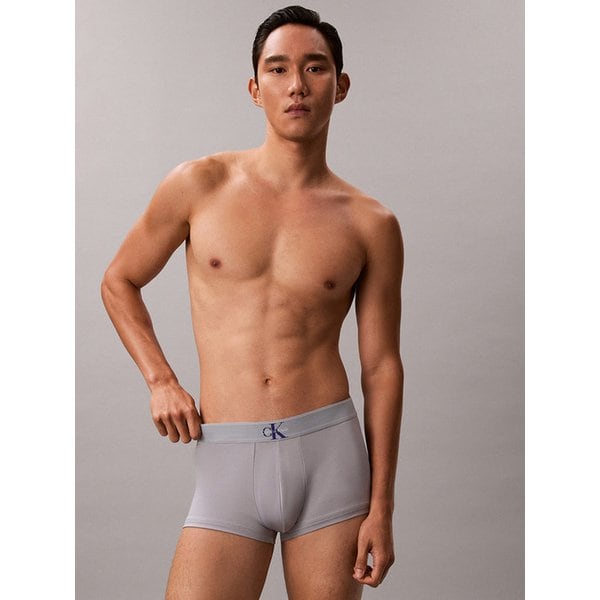 남성 CK 그래픽 마이크로 로우 라이즈 트렁크_NB4494TI6