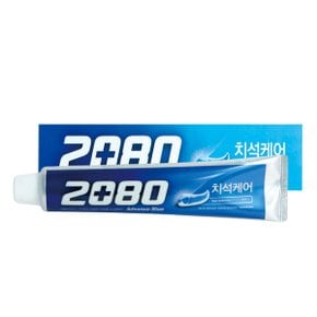 2080 어드밴스블루 치약 치석케어 120g