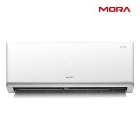모라 MORA MRC-V10WR 10평형 인버터 벽걸이에어컨 실내기+실외기+설치키트 풀세트
