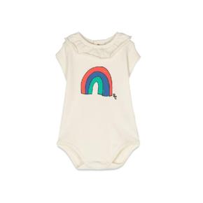 BOBO CHOSES 베이비 레인보우 러플 바디수트 124AB039B_110