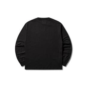26SS 로아 긴팔 티셔츠 YBMW076FA63BLK0020 WASHED BLACK DOM