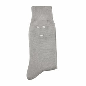 Beige Logo Socks_CALAX25109BEX