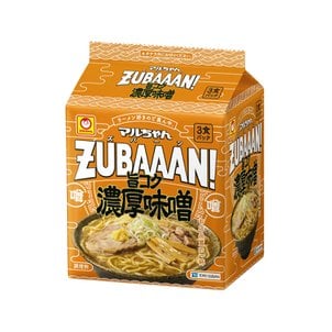  마루짱 즈반 ZUBAAAN! 진한 된장맛 봉지라면 3개입