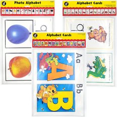 알파벳 학습 카드 3종 Alphabet Learning Cards A3-2