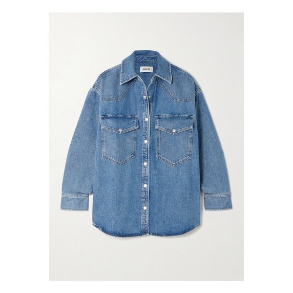 로타  데님 셔츠 미드 데님 1647597356793020