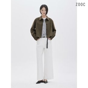 스웨이드 크롭 셔켓 KA_Z261PSF203