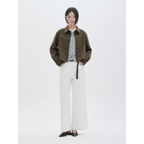 스웨이드 크롭 셔켓 KA_Z261PSF203