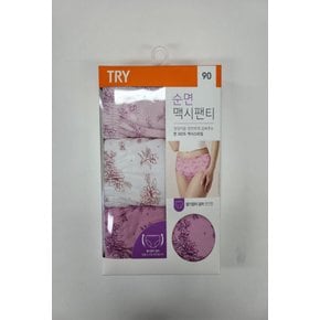 트라이)순면 맥시팬티3매