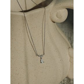 [Silver925] Rio Pear Pendant Necklace