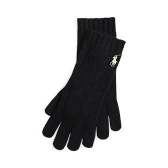 폴로 랄프 로렌 여성 케이블 니트 울 캐시미어 글로브(WAPOGLV0J820056001)