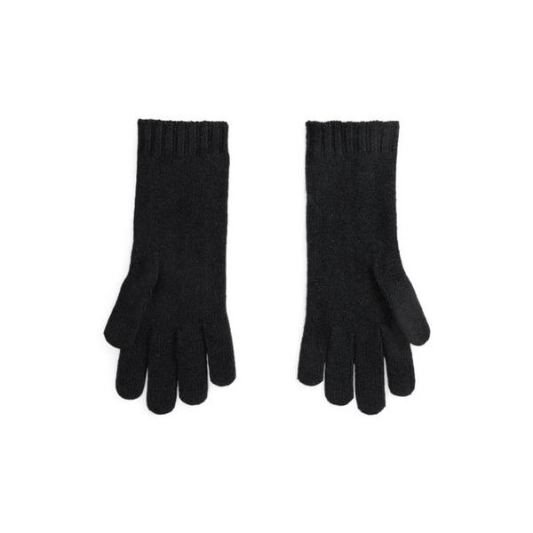 여성 케이블 니트 울 캐시미어 글로브(WAPOGLV0J820056001)