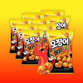 CW 청우 불닭 오징어땅콩 90g 3번들 x 3세트 / 맛있게매운맛_