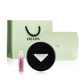 프라다 뷰티 [단독] 프라다 리빌 메쉬 쿠션 (+미니 베니티 파우치 + 패러독스 퍼플 1.2ML)