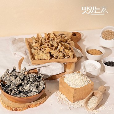  유기농 서리태 김부각, 황태껍질 찹쌀부각, 튀각 2종 35g,100g