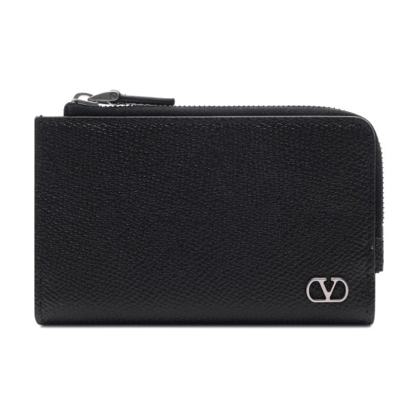 [부산점] 25FW 남성 브이로고 시그니처 지퍼 반지갑 (7Y2P0AP7 UAG 0NO 25F)