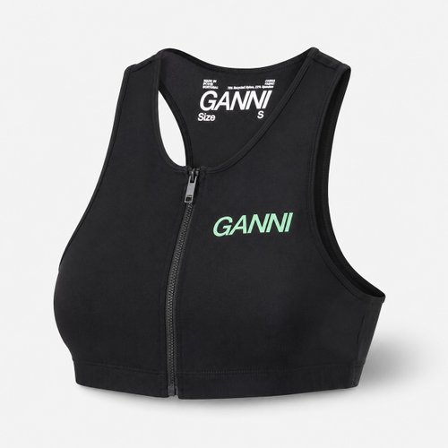 ACTIVE RACERBACK ZIPPER TOP (T3392 099) (액티브 레이스백