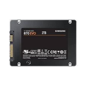 870 EVO 2TB SATA3 TLC 2.5인치 SSD MZ-77E2T0BW 공식인증 (정품)