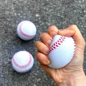 말랑한 야구공 지름 7cm 캐치볼 야구 게임 볼 말랑 안전 소프트 연습
