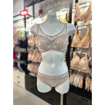 비너스 [시흥점] S 비너스) 오르화 하이서포트 풀메이크업 브라 햄팬티 세트  OBR 5914+OPT5914H-LB