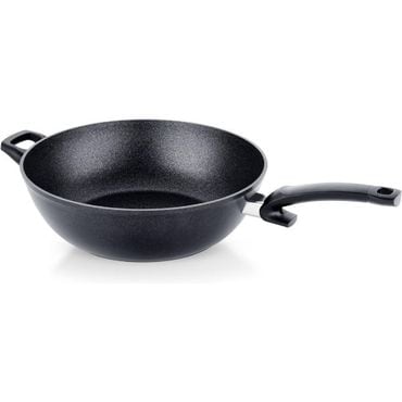  영국 휘슬러 프라이팬 Fissler Adamant Aluminium Wok Serving Pan Diameter 32 cm 6 L Coated N