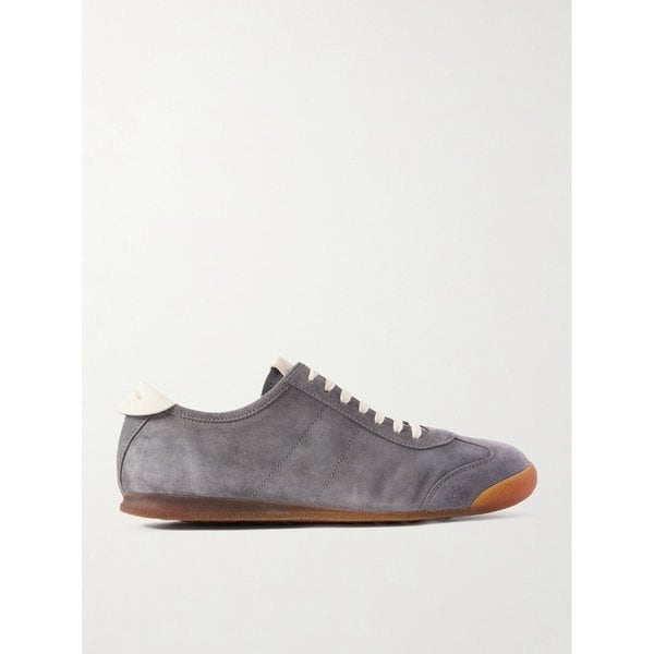 헤이즐 001 가죽 트리밍 스웨이드 스니커즈 46376663162973542